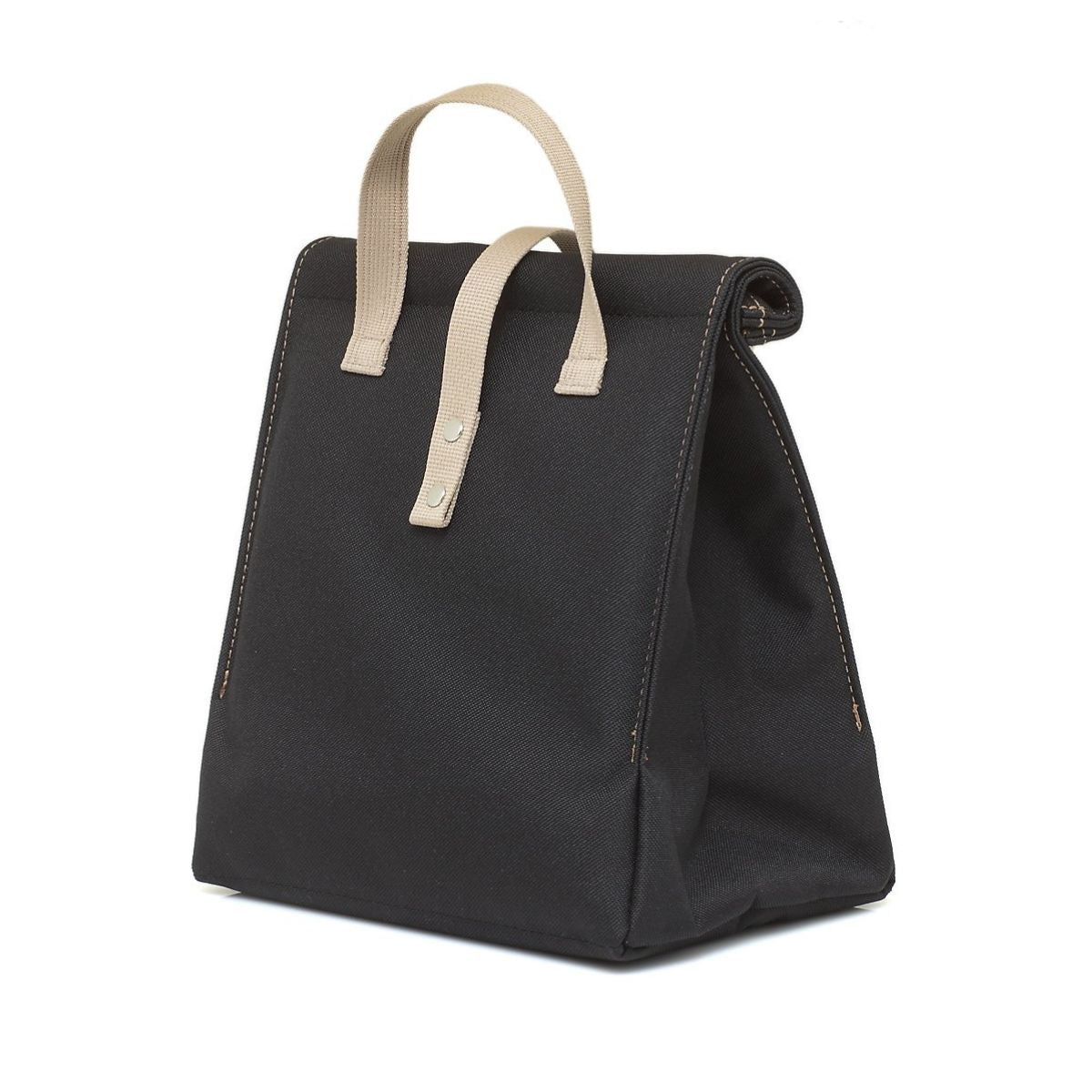 The Lunch Bags Original Ισοθερμική Τσάντα Black wt Brown Strap - 5lt